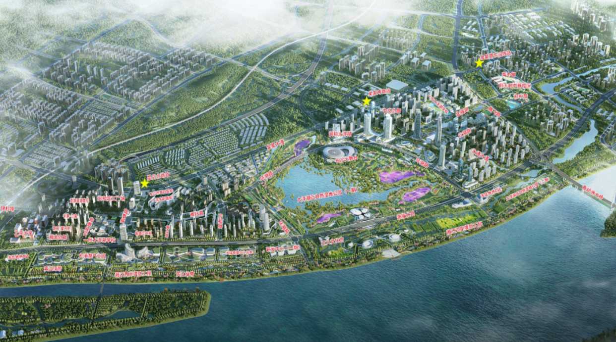 長(zhǎng)沙4號(hào)線地鐵口、名校一路之隔！濕地公園旁又出寶藏地！